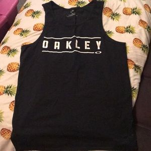 Black Oakley tank top